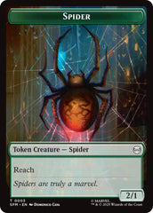 Spider // Food Double-Sided Token [Marvel's Spider-Man Tokens] | Eastridge Sports Cards & Games