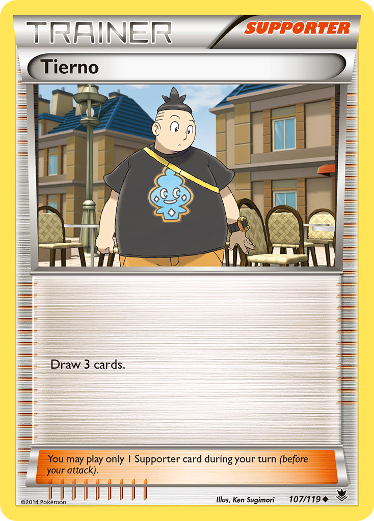 Tierno (107/119) [XY: Phantom Forces] | Eastridge Sports Cards & Games