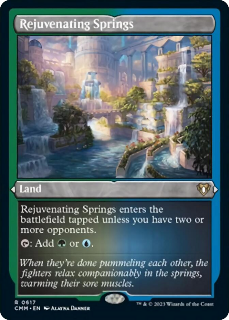 Rejuvenating Springs (Foil Etched) [Commander Masters] | Eastridge Sports Cards & Games