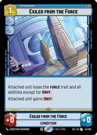 Exiled from the Force (54/264) - Secrets of Power