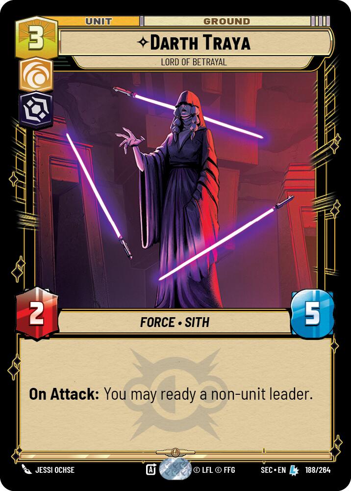 Darth Traya (188/264) - Lord of Betrayal (188/264) [Secrets of Power] | Eastridge Sports Cards & Games