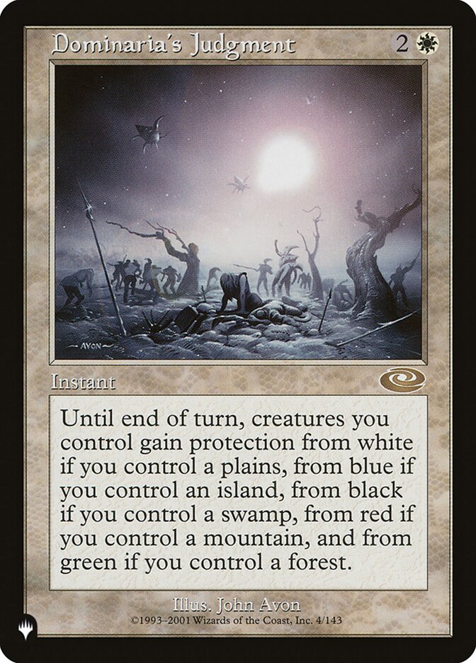 Dominaria's Judgment [The List] | Eastridge Sports Cards & Games