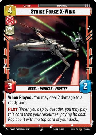 Strike Force X-Wing (152/264) - Secrets of Power