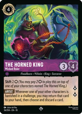 The Horned King - Wicked Ruler (36/204) [Whispers in the Well]