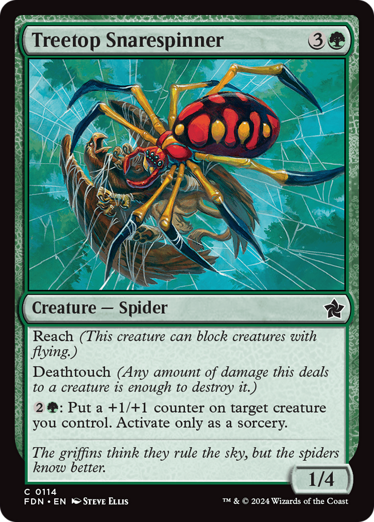 Treetop Snarespinner [Foundations] | Eastridge Sports Cards & Games