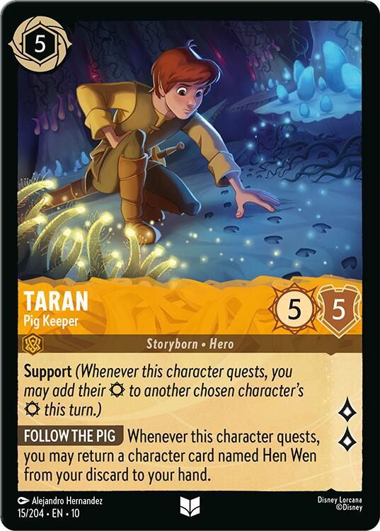 Taran - Pig Keeper (15/204) [Whispers in the Well] | Eastridge Sports Cards & Games