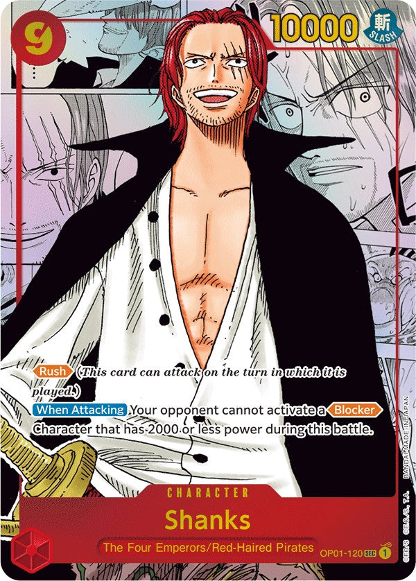 Shanks (Parallel) (Alternate Art) [Romance Dawn] | Eastridge Sports Cards & Games