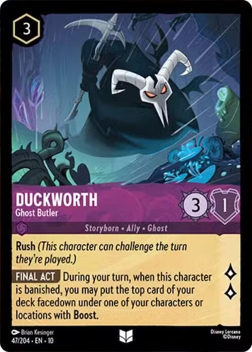 Duckworth - Ghost Butler (47/204) [Whispers in the Well] | Eastridge Sports Cards & Games