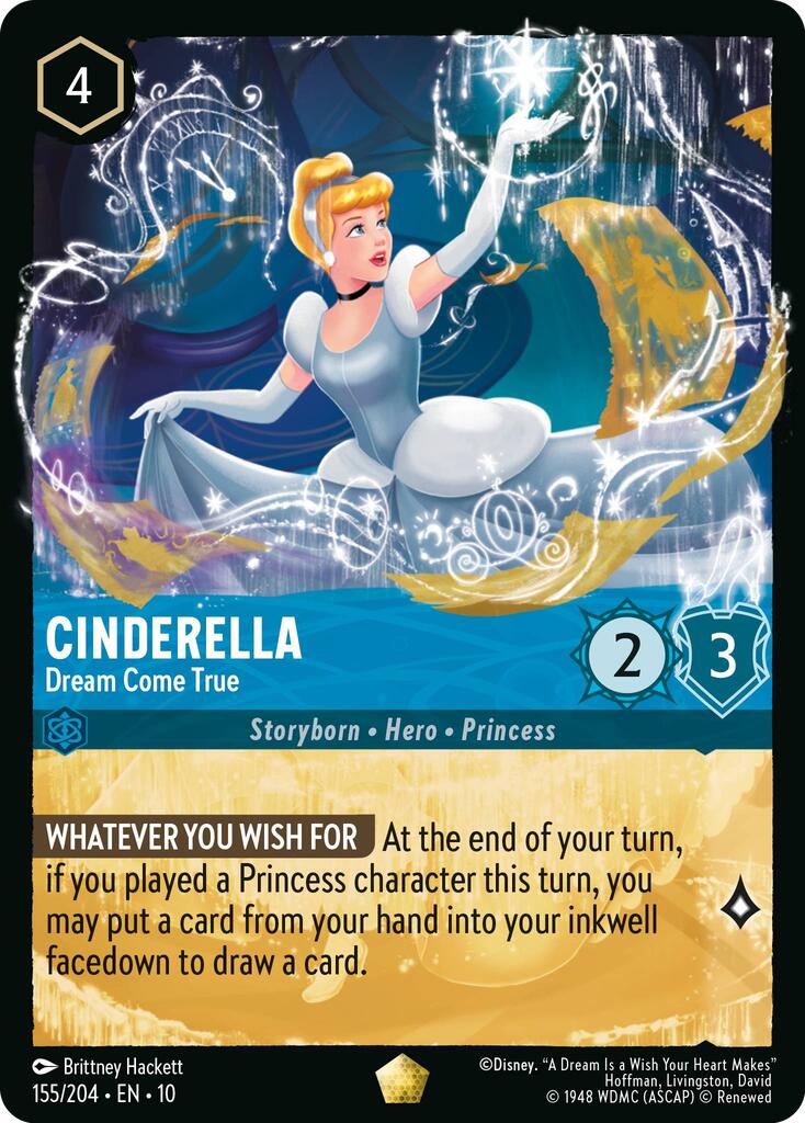 Cinderella - Dream Come True (155/204) [Whispers in the Well] | Eastridge Sports Cards & Games
