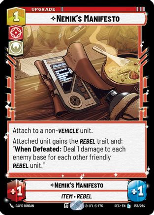 Nemik's Manifesto (156/264) - Secrets of Power