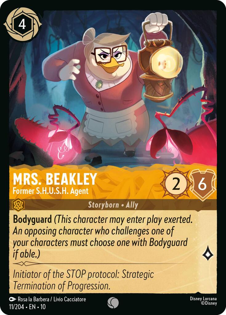 Mrs. Beakley - Former S.H.U.S.H. Agent (11/204) [Whispers in the Well] | Eastridge Sports Cards & Games