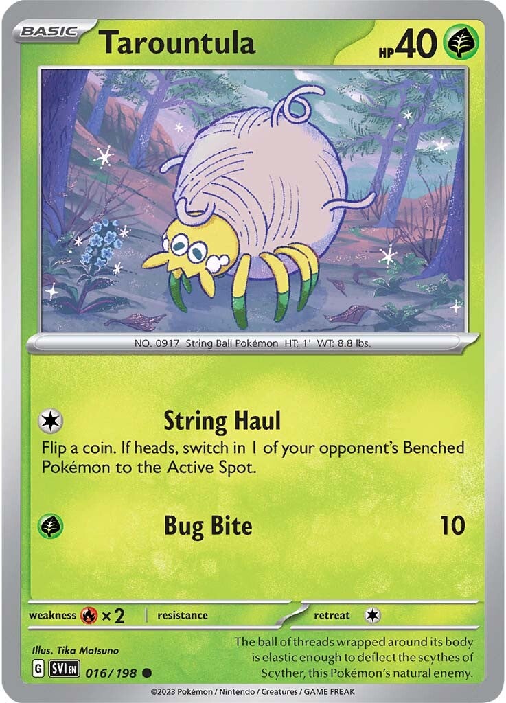 Tarountula (016/198) [Scarlet & Violet: Base Set] | Eastridge Sports Cards & Games