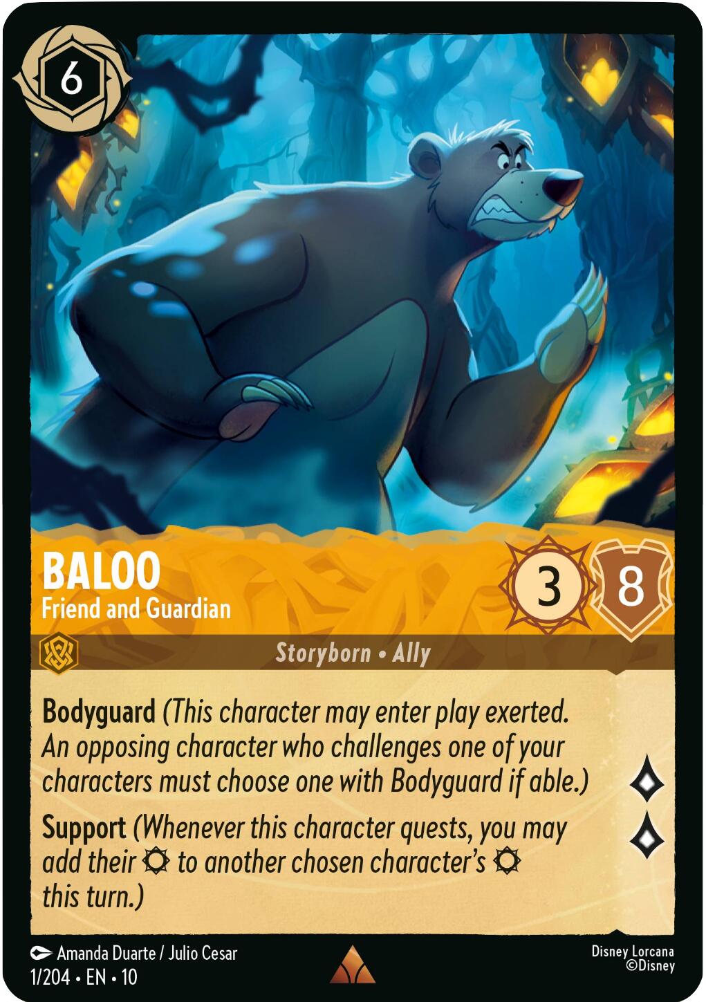 Baloo - Friend and Guardian (1/204) [Whispers in the Well] | Eastridge Sports Cards & Games