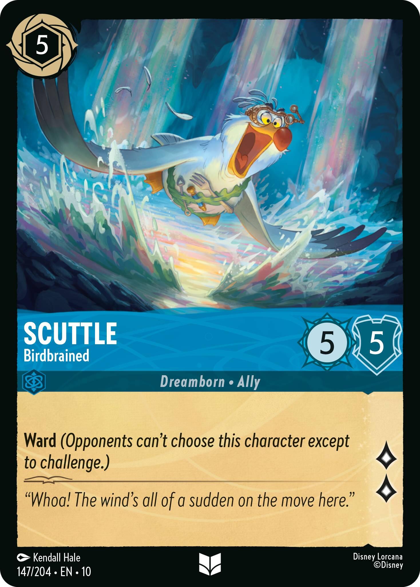Scuttle - Birdbrained (147/204) [Whispers in the Well] | Eastridge Sports Cards & Games