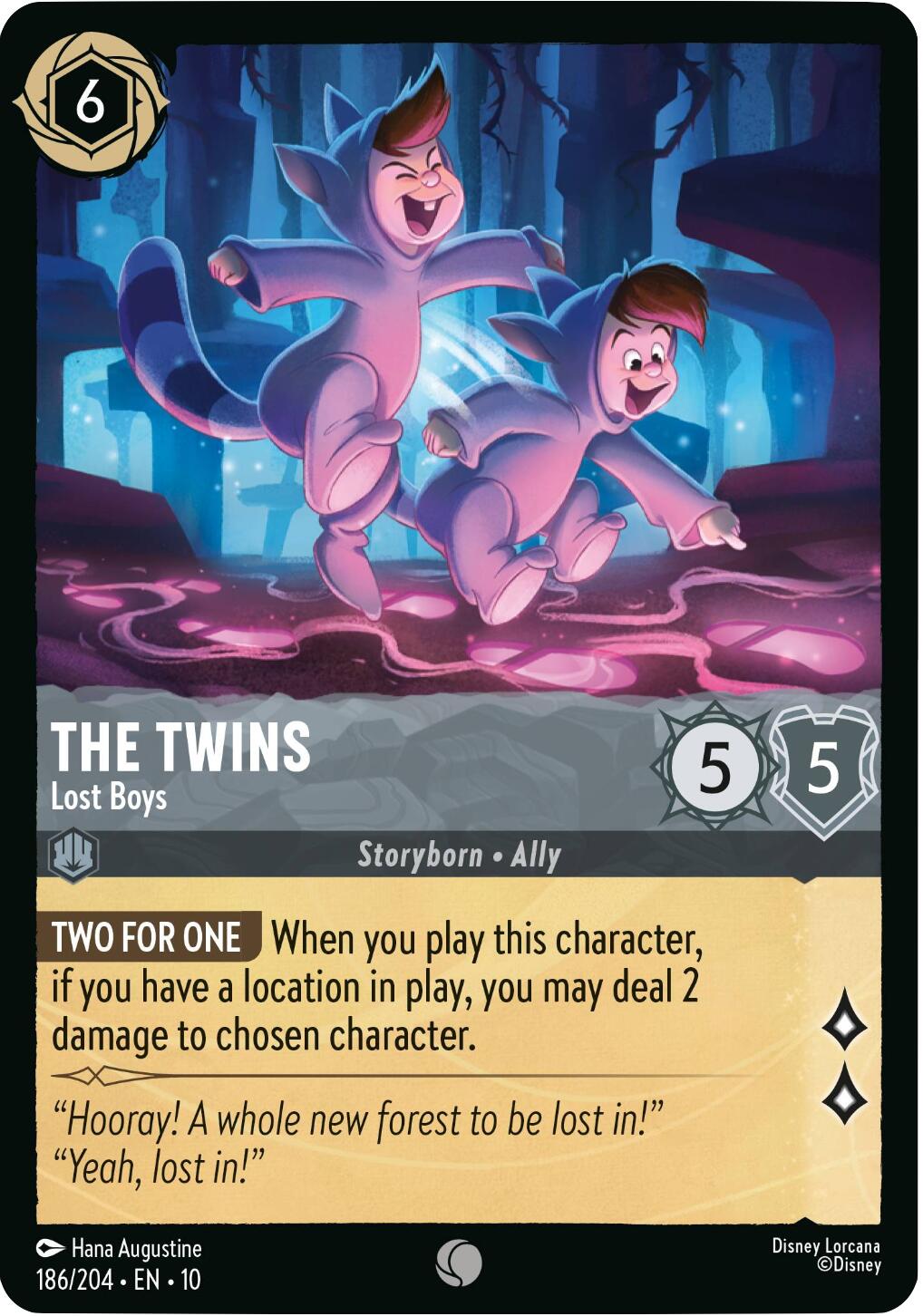 The Twins - Lost Boys (186/204) [Whispers in the Well] | Eastridge Sports Cards & Games