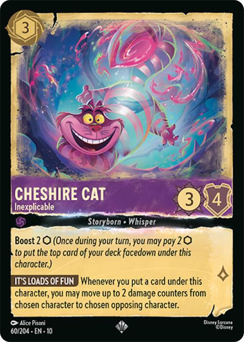 Cheshire Cat - Inexplicable (60/204) [Whispers in the Well] | Eastridge Sports Cards & Games