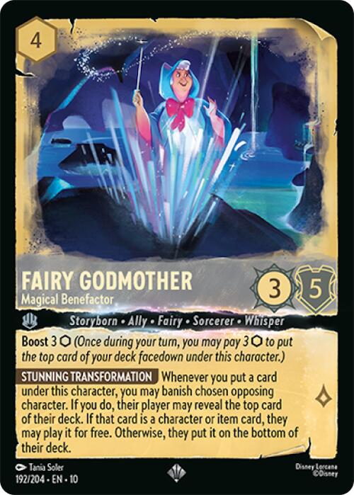 Fairy Godmother - Magical Benefactor (192/204) [Whispers in the Well] | Eastridge Sports Cards & Games