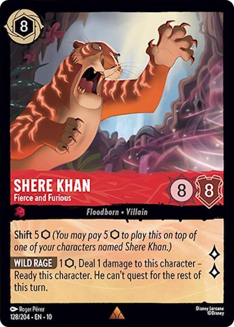 Shere Khan - Fierce and Furious (128/204) [Whispers in the Well] | Eastridge Sports Cards & Games