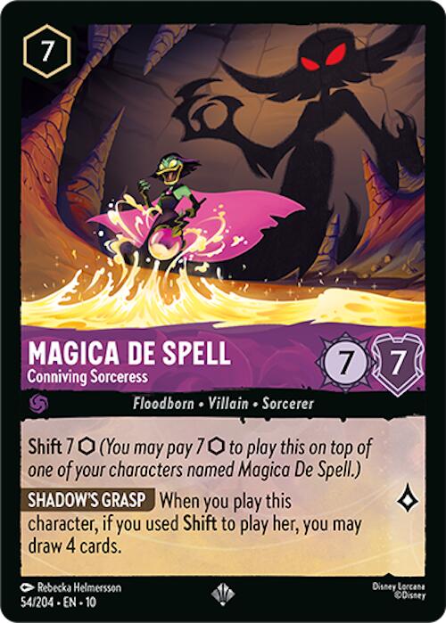 Magica De Spell - Conniving Sorceress (54/204) [Whispers in the Well] | Eastridge Sports Cards & Games