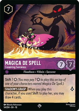 Magica De Spell - Conniving Sorceress (54/204) [Whispers in the Well]