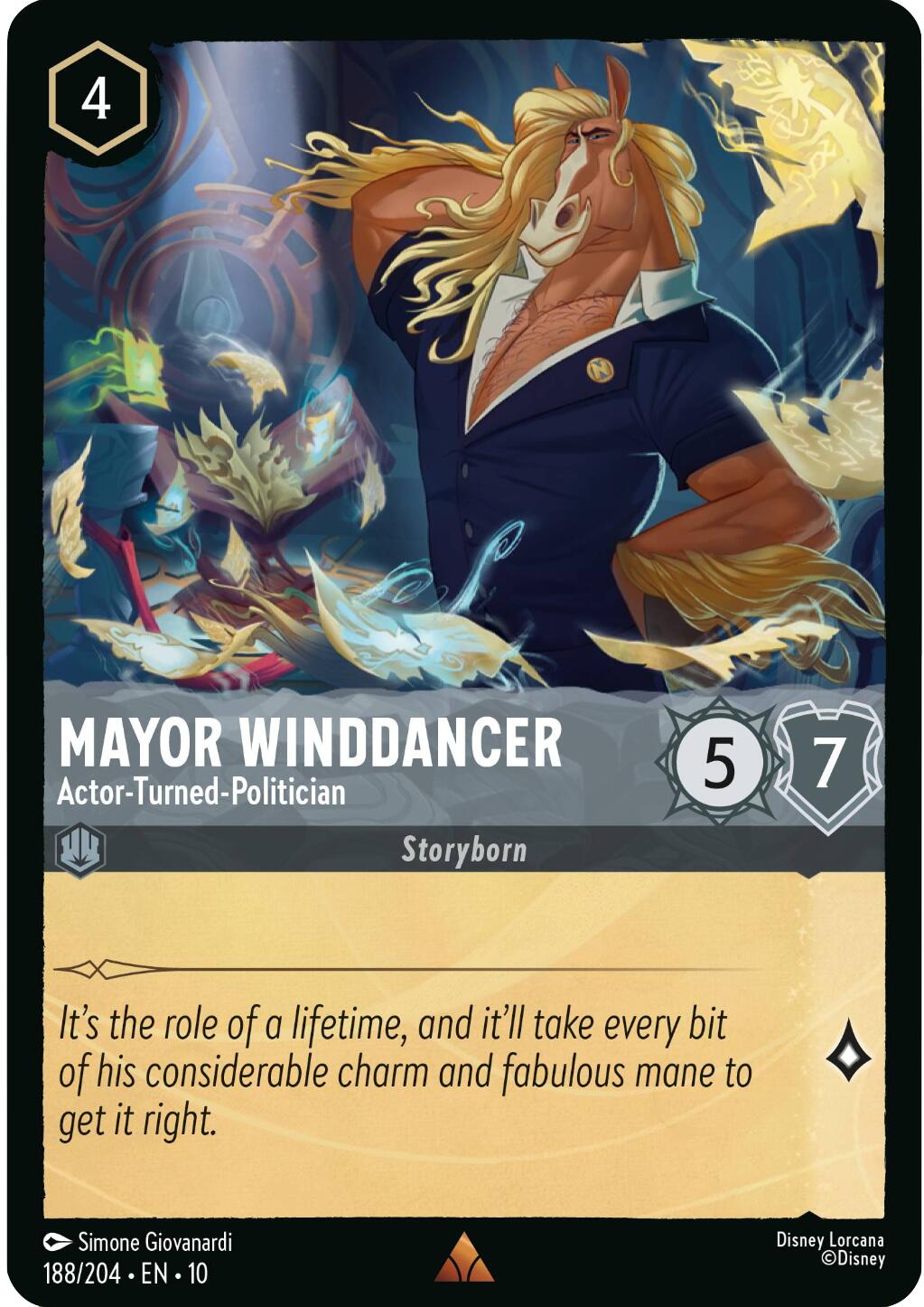 Mayor Winddancer - Actor-Turned-Politician (188/204) [Whispers in the Well] | Eastridge Sports Cards & Games