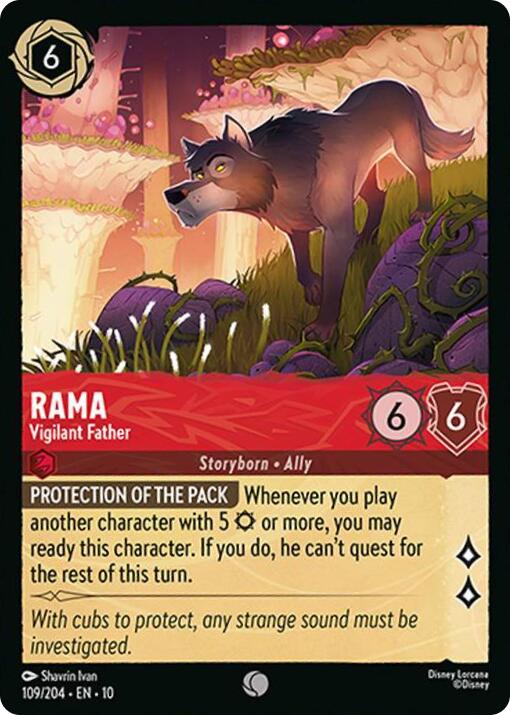 Rama - Vigilant Father (109/204) [Whispers in the Well] | Eastridge Sports Cards & Games