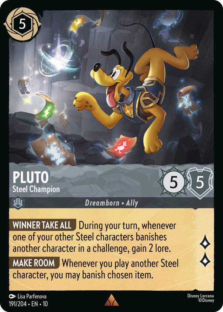 Pluto - Steel Champion (191/204) [Whispers in the Well] | Eastridge Sports Cards & Games