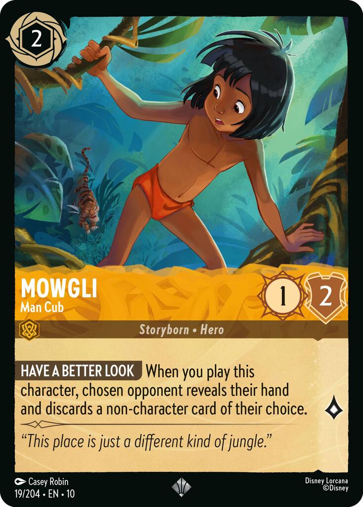 Mowgli - Man Cub (19/204) [Whispers in the Well] | Eastridge Sports Cards & Games