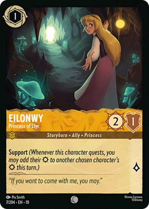 Eilonwy - Princess of Llyr (7/204) [Whispers in the Well] | Eastridge Sports Cards & Games