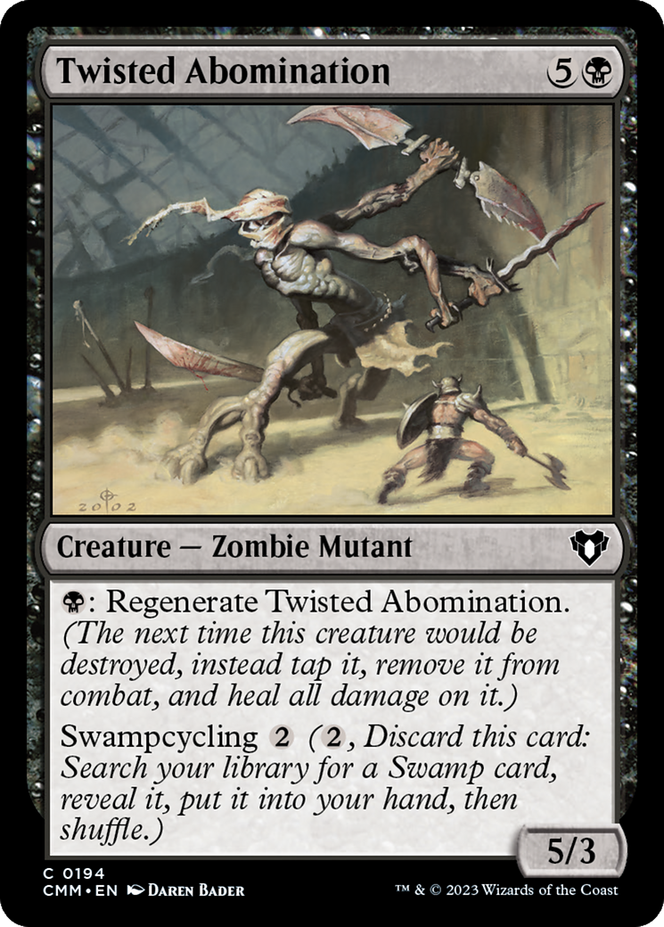 Twisted Abomination [Commander Masters] | Eastridge Sports Cards & Games