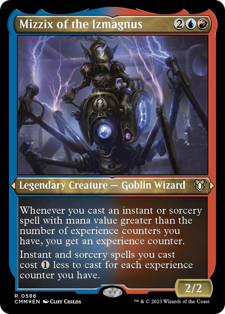 Mizzix of the Izmagnus (Foil Etched) [Commander Masters] | Eastridge Sports Cards & Games