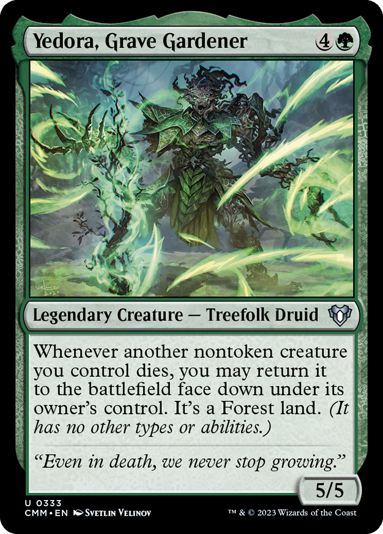 Yedora, Grave Gardener [Commander Masters] | Eastridge Sports Cards & Games