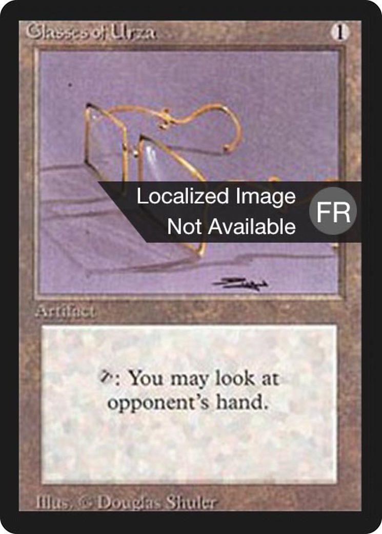 Glasses of Urza [Foreign Black Border] | Eastridge Sports Cards & Games