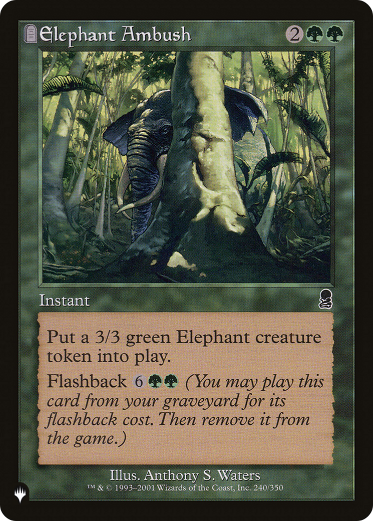 Elephant Ambush [The List] | Eastridge Sports Cards & Games