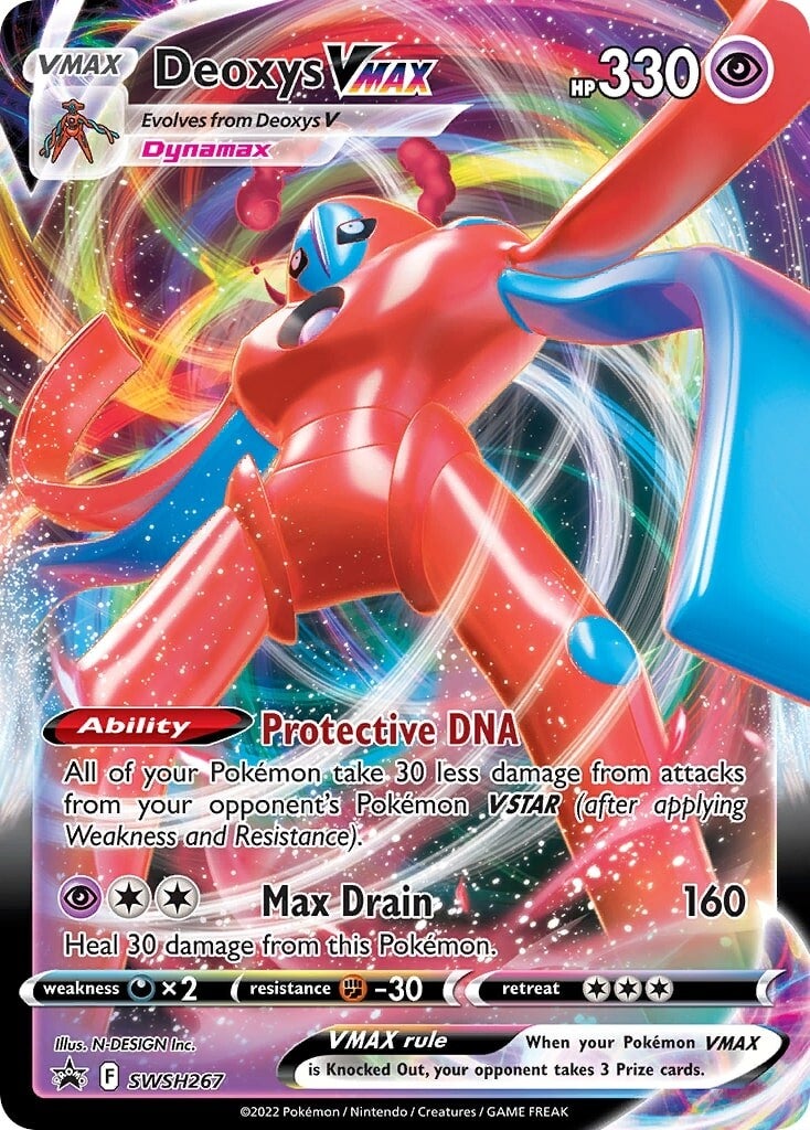 Deoxys VMAX (SWSH267) [Sword & Shield: Black Star Promos] | Eastridge Sports Cards & Games