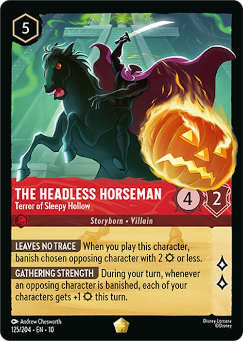 The Headless Horseman - Terror of Sleepy Hollow (125/204) [Whispers in the Well] | Eastridge Sports Cards & Games