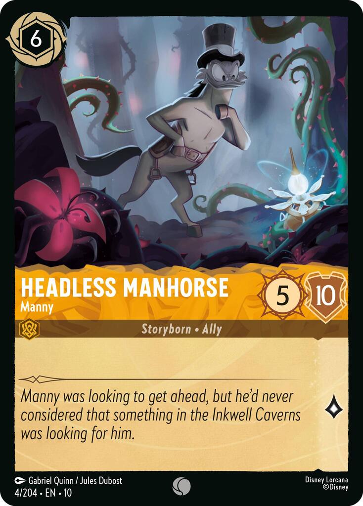 Headless Manhorse - Manny (4/204) [Whispers in the Well] | Eastridge Sports Cards & Games