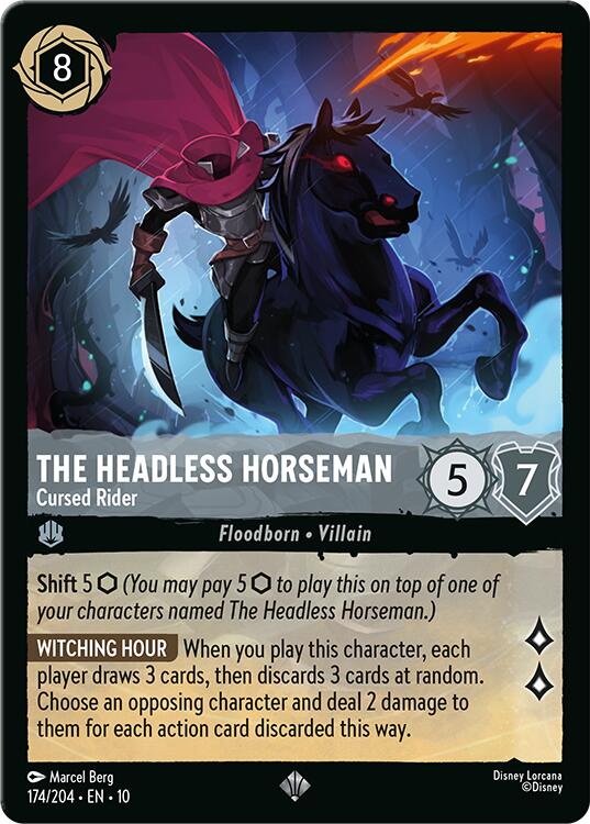 The Headless Horseman - Cursed Rider (174/204) [Whispers in the Well] | Eastridge Sports Cards & Games