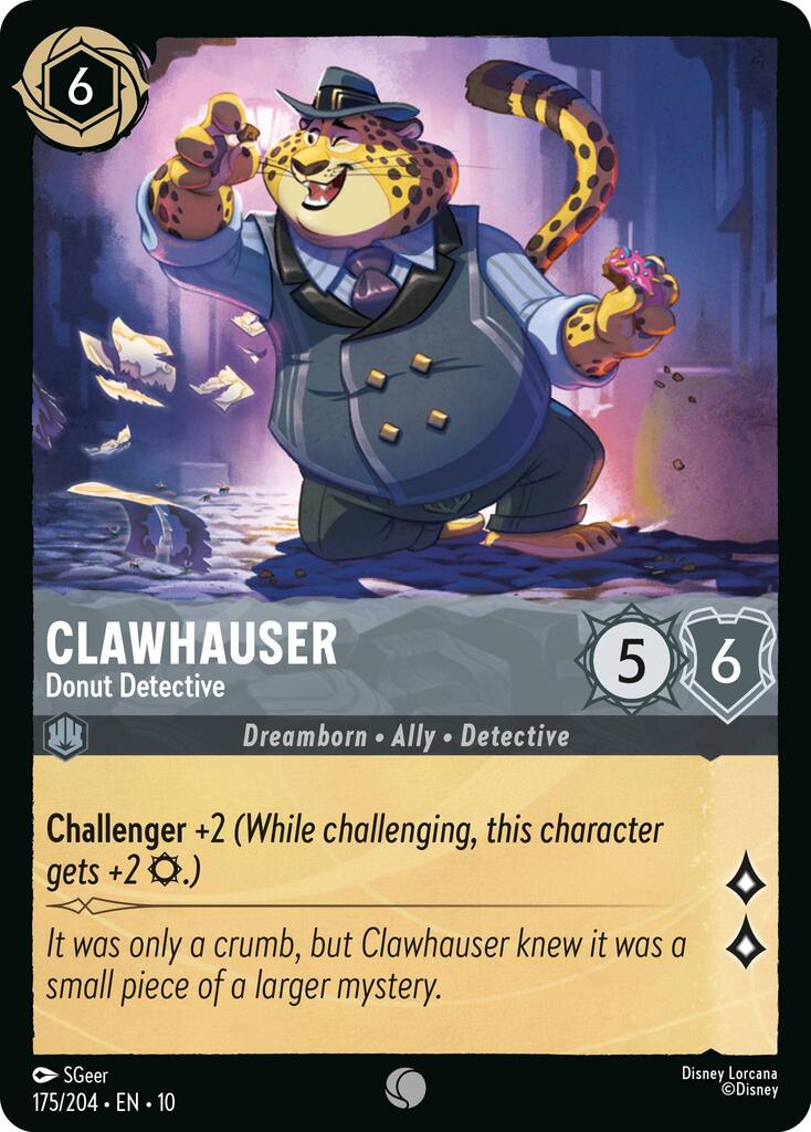 Clawhauser - Donut Detective (175/204) [Whispers in the Well] | Eastridge Sports Cards & Games