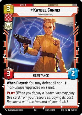 Kaydel Connix - For Our Survival (149/264) - Secrets of Power