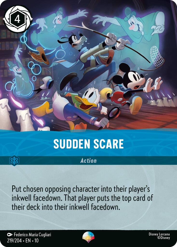 Sudden Scare (Epic) (219/204) [Whispers in the Well] | Eastridge Sports Cards & Games