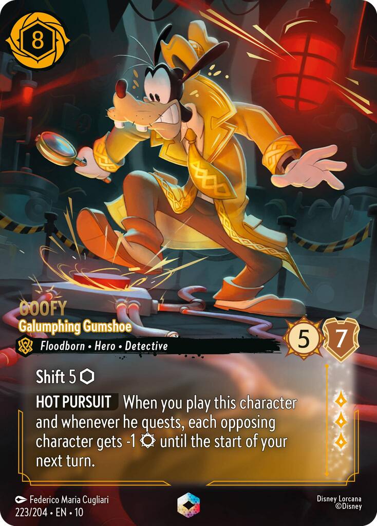 Goofy - Galumphing Gumshoe (Enchanted) (223/204) [Whispers in the Well] | Eastridge Sports Cards & Games