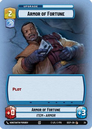 Armor of Fortune (Foil) (24) [Secrets of Power: Weekly Play] | Eastridge Sports Cards & Games