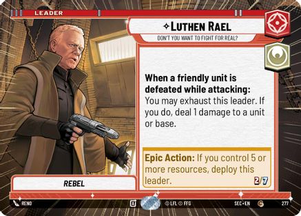 Luthen Rael - Don't You Want To Fight For Real? (Hyperspace) (277) - Secrets of Power