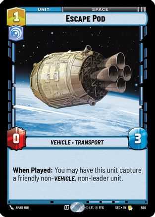 Escape Pod (Foil) (566) - Secrets of Power Foil