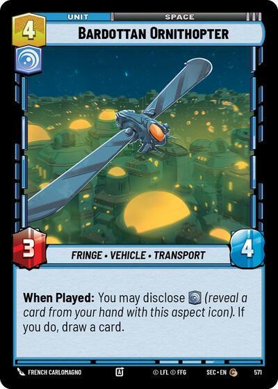 Bardottan Ornithopter (571) (Foil) (571) [Secrets of Power] | Eastridge Sports Cards & Games