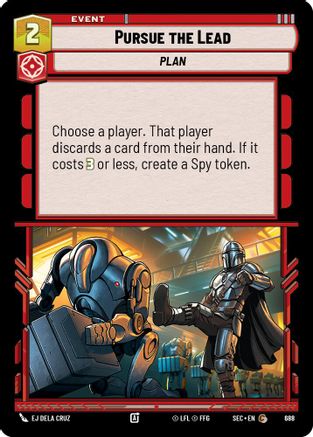 Pursue the Lead (Foil) (688) - Secrets of Power Foil