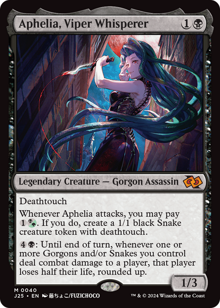 Aphelia, Viper Whisperer (Anime) [Foundations Jumpstart] | Eastridge Sports Cards & Games