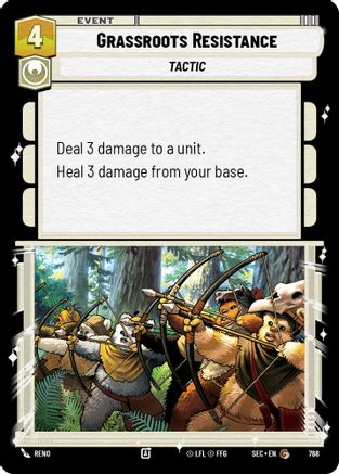 Grassroots Resistance (Foil) (768) - Secrets of Power Foil
