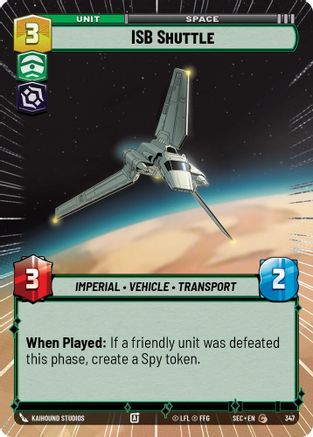 ISB Shuttle (Hyperspace) (347) - Secrets of Power